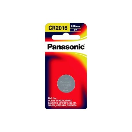 PILA CR2016 PANASONIC 3V CR-2016 CADA UNA