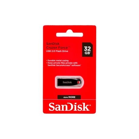 MEMORIA USB 32GB SANDISK CRUZER METAL