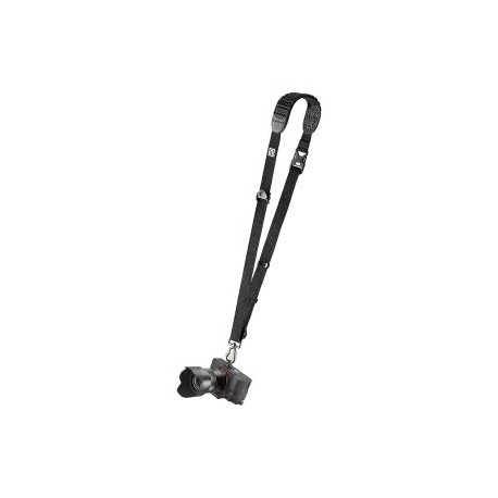 (361001) CORREA PARA CÁMARA CRUZADA CROSS SHOT BREATHE COLOR NEGRO