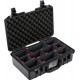 (AIR CASE) 1485AIR NEGRO CON FOAM ESTUCHE DE ALTA RESISTENCIA