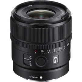 Lente Sony E 15mm f/1.4 G (SEL15F14G)