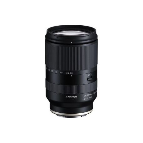Lente Tamron 28-200mm f/2.8-5.6 Di III RXD para Sony montura E (Full Frame)