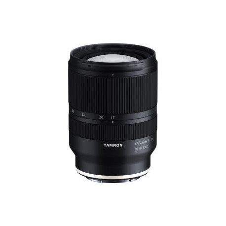 Lente Tamron 17-28mm f/2.8 Di III RXD para Sony montura E (Full Frame)