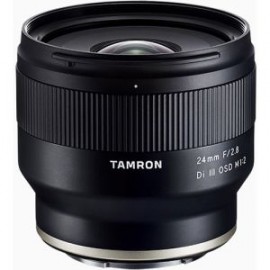 Lente Tamron 24mm f/2.8 Di III OSD M 1:2 para Sony montura E (Full Frame)