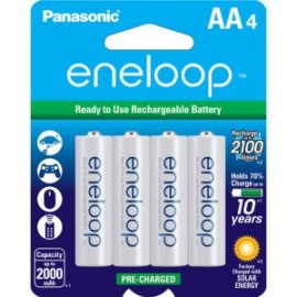 Baterias Recargables Eneloop Ni-MH 2000mha "AA"/4