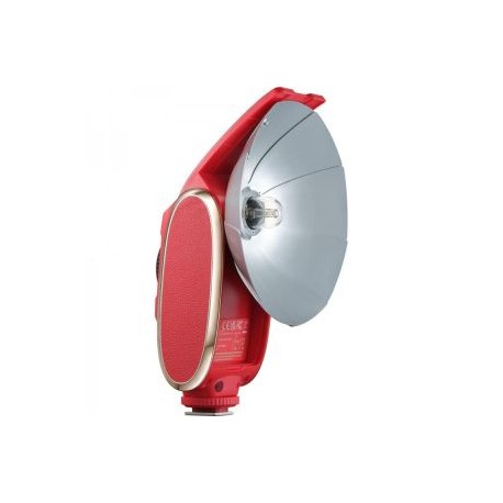 Flash Retro para Cámara Fotográfica Rojo Lux Senior Red Godox