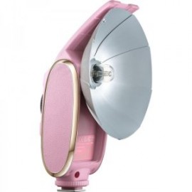 Flash Retro para Cámara Fotográfica Rosa Lux Senior Pink Godox