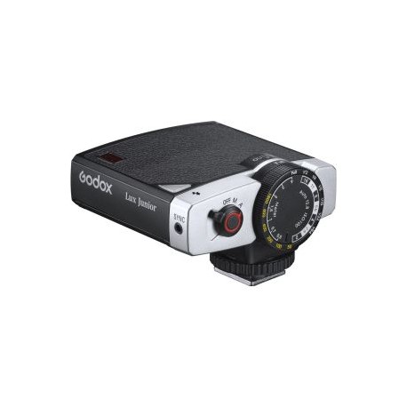 Flash Retro Godox Lux Junior Black para Cámara Fotográfica Negro