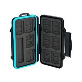 Estuche para Memorias SD y MICRO SD (10 Tarjetas) con Lector USB JJC MCR-STS30