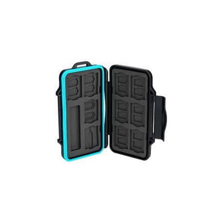 Estuche para Memorias SD y MICRO SD (10 Tarjetas) con Lector USB JJC MCR-STS30