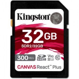 Tarjeta de Memoria SDXC 32GB 300mb/s CANVAS React Plus
