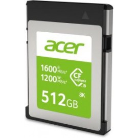 Tarjeta CF Express Tipo B 512GB 1600MB/S CFE100 ACER