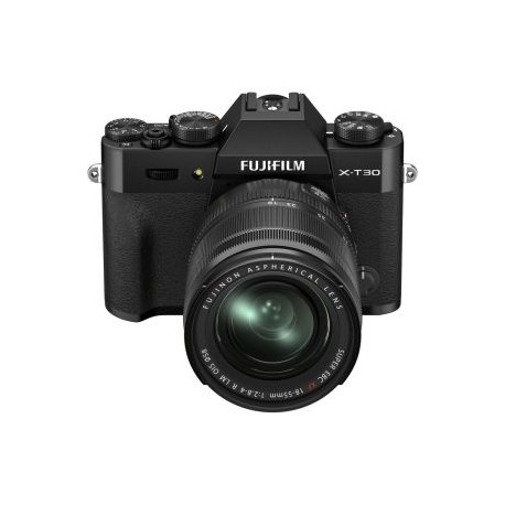 Cámara Mirrorless Fujifilm X-T30 II Negra Kit con Lente XF 18-55mm