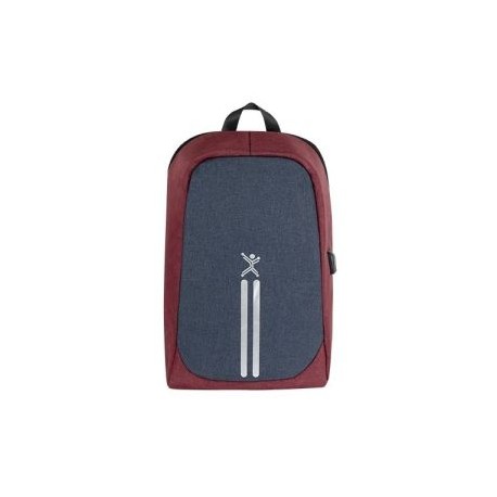 MOCHILA ANTI-ROBO 15.6 ROJA