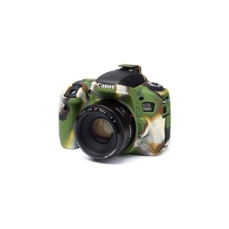 FUNDA PROTECTORA P/CAMARA FOTOGRAFICA CANON T6I, 750D CAMUFLAJE