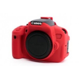 FUNDA PROTECTORA P/CAMARA FOTOGRAFICA CANON T4I, T5I, 650D ROJA