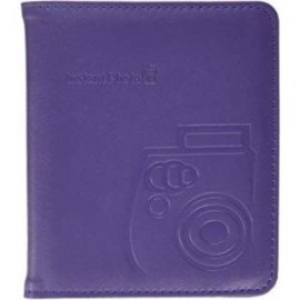 ALBUM PIEL 64 FOTOS MORADO - INSTAX