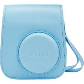 FUNDA DE PIEL INSTAX MINI 11 AZUL