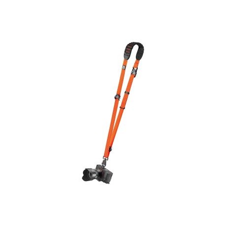 (361002) CORREA PARA CÁMARA CRUZADA CROSS SHOT BREATHE COLOR NARANJA