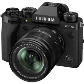 Cámara Mirrorless Fujifilm X-T5 Negra Kit con Lente XF 18-55mm