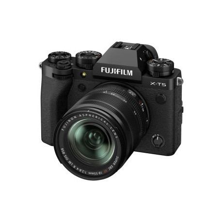 Cámara Mirrorless Fujifilm X-T5 Negra Kit con Lente XF 18-55mm