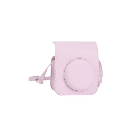 Funda Piel Instax Mini 12 Rosa