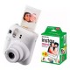 Cámara Instantánea FUJIFILM INSTAX MINI 12 Blanca (Clay White) + Cartucho para 20 Fotos
