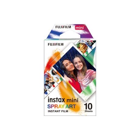 Cartucho FUJIFILM Instax Mini Spray Art (Película Instantánea 10 exposiciones)