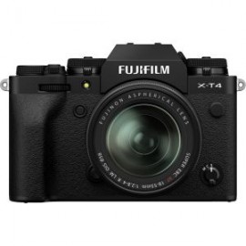 Cámara Mirrorless Fujifilm X-T4 Negra Kit con Lente XF 18-55mm