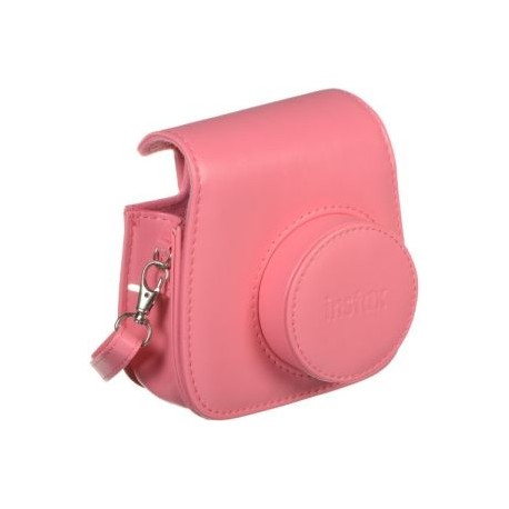 FUNDA PIEL INSTAX MINI 9 COLOR FLAMINGO