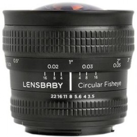 (LBCFEC) LENTE CIRCULAR FISHEYE 5.8MM PARA CANON