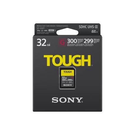 TARJETA DE MEMORIA SDHC SONY TOUGH 32GB UHS-II300MB/S