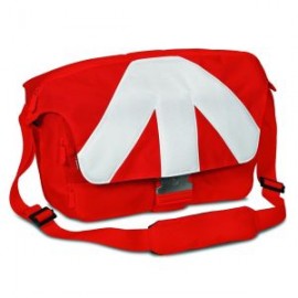 MOCHILA DE HOMBRO MENSAJERO ROJO/BLANCO UNICA VII (MB SM390-7RW)