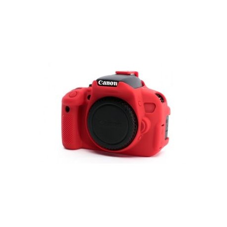 FUNDA PROTECTORA P/CAMARA FOTOGRAFICA CANON T4I, T5I, 650D ROJA